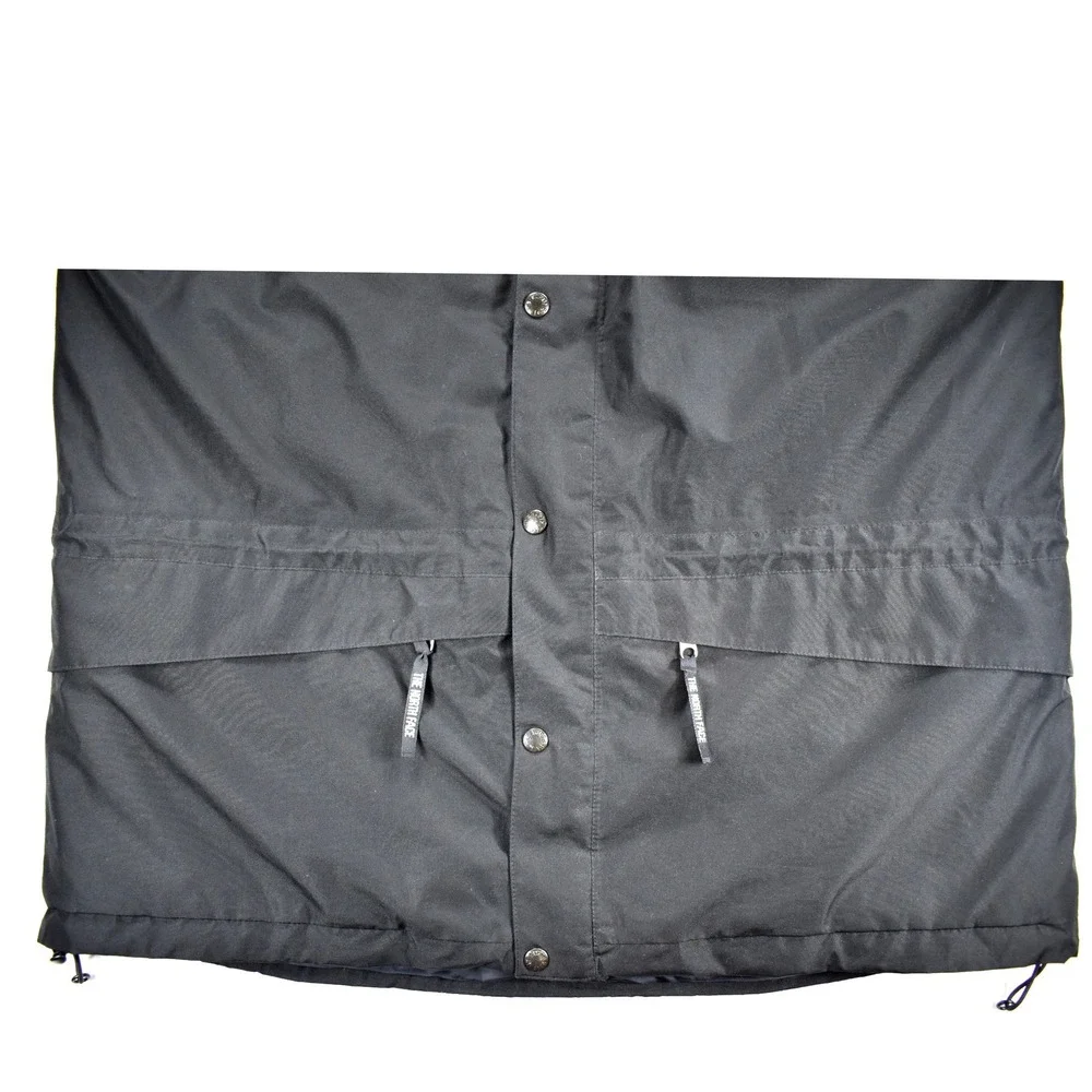 The North Face HydroSeal Mountain Jacket Mens XL Navy Black Full Zip Parka Shell